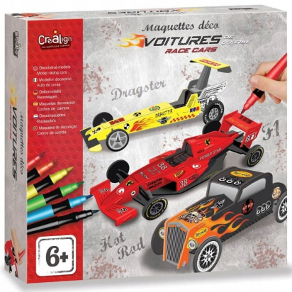 Maquettes déco voitures de course Crealign