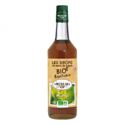 Sirop de Menthe BIO Équitable 1Litre - Meneau