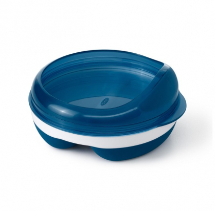 Assiette deux compartiments Navy Oxo Tot