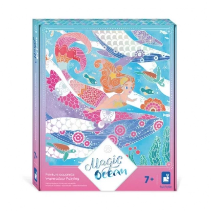 Magic Ocean - Peinture Aquarelle Janod