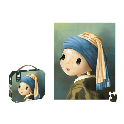 Puzzle inspiré de Vermeer 100 pièces – Jeu éducatif en coffret JANOD
