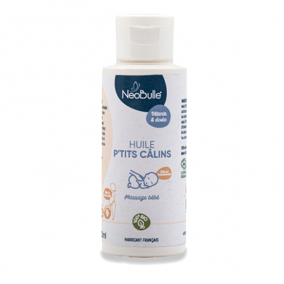 Huile P'tits Câlins - massage bébé 100 ml Neobulle