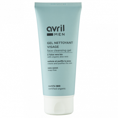 Gel nettoyant visage homme 100 ml – certifié bio