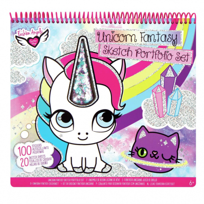 Album de coloriage & d'autocollants - Licornes XL Crayola