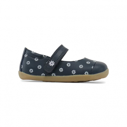 Bobux - Step Up - Swing navy daisies