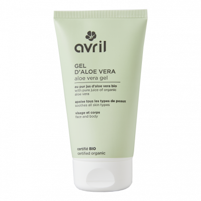 Gel d'aloe vera 150 ml Avril cosmétique