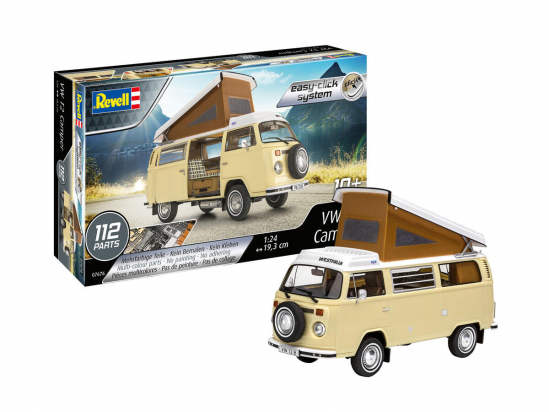 VW T2 Camper click system Maquette Revell à encliqueter