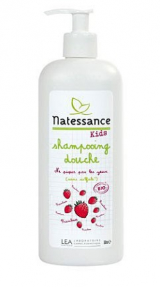 Shampooing douche KIDS Framboise Natessance