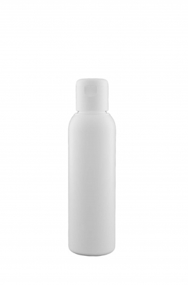 Flacon blanc opaque bouchon à clapet - 125 ml - Bioflore