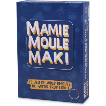 Mamie moule maki jeu de cartes