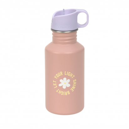 Gourde  inox  Sunny Explorer rose lilas 500 ml Lassig