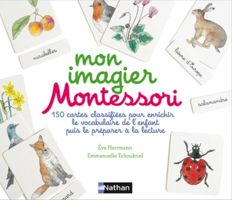 Mon imagier Montessori - Coffret avec 150 cartes Eve Herrmann