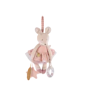 Peluche d'activités à suspendre Souris  La petite école de danse Moulin roty