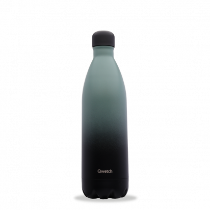 Bouteille Isotherme - 1L - Graphite Kaki - Qwetch
