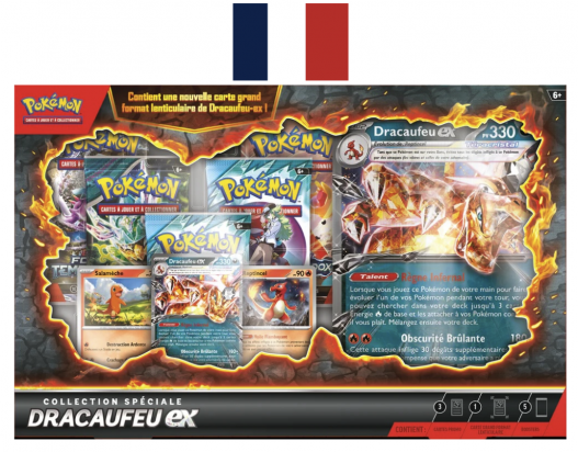 Coffret ex spécial Dracaufeu Pokemon
