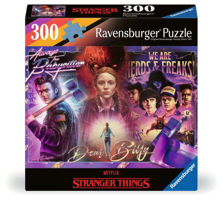 Puzzle 300 pièces L'univers de Stranger Things Ravensburger
