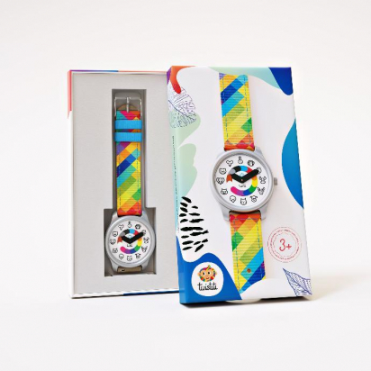 Montre Animaux + bracelet Arlequin Twistiti