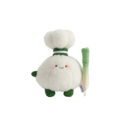 Peluche légumes VEGGIES  Ail 25cm