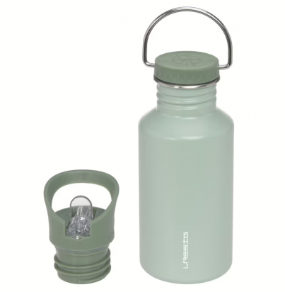 Gourde Adventure Vert d'eau 500 ml Lassig