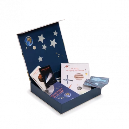 Coffret Découverte de l'espace Les grands explorateurs Moulin roty