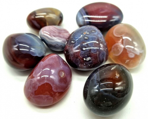 Agate Botswana 'A' pierres roulées