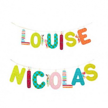 Ruban pour lettres de l'alphabet - Lilliputiens