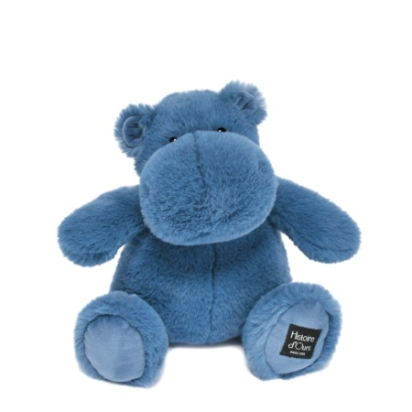 Peluche Hippopotame HIP'BLUE 25 cm Histoire d'ours