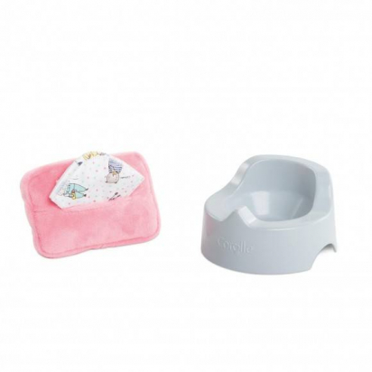 Pot et Lingette pour poupon 30 cm - Corolle