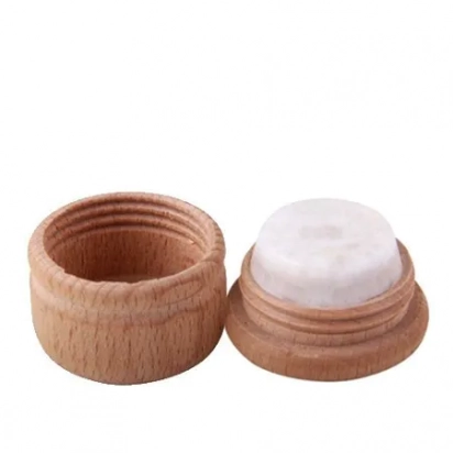 Pierre naturelle à la Menthe Poivrée Macaron menthol Savonnerie de la Cigogne