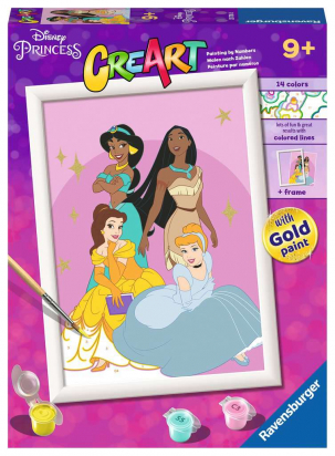 CreArt Disney Princesses Peinture par numéro Ravensburger