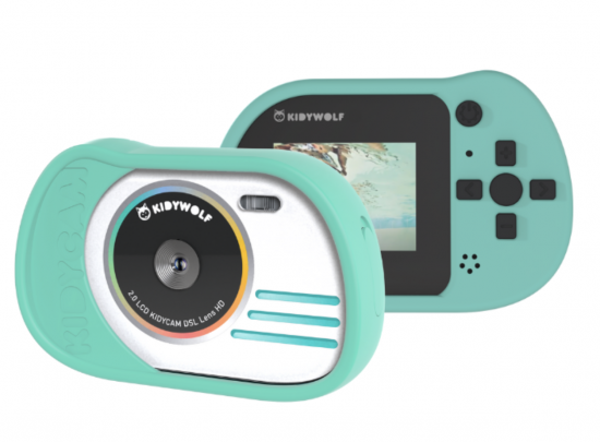 Appareil photo pour enfant KIDYCAM Cyan Kidywolf