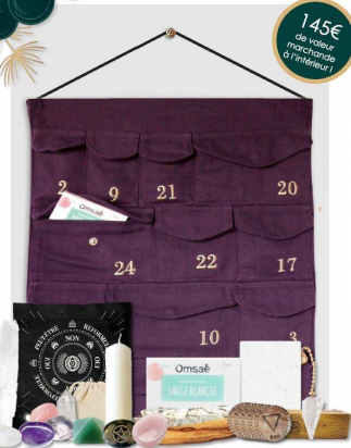 Calendrier de l'avent ésotérique rituels sacrés Osmae