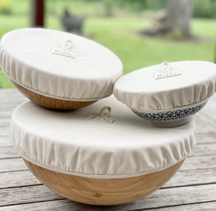 Trio de couvre-plats lavables et imperméables Graine de Malice