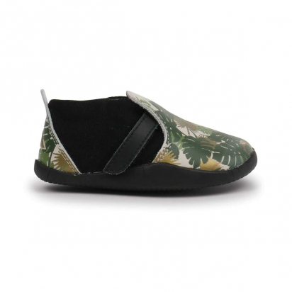 Chaussons Xplorer -  habitat printed grey - Step up - Bobux