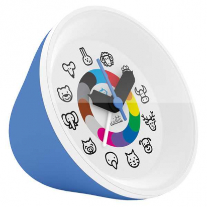 Réveil animaux - Bleu - Twistiti