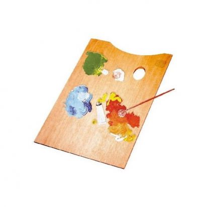 Palette en bois rectangulaire 33X22cm