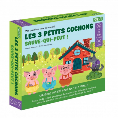 Les 3 petits cochons. Sauve-qui-peut ! Sassi