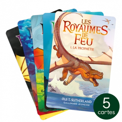 Pack Les royaumes de feu Carte Yoto