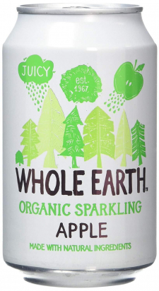 Jus de pomme pétillant 33cl Whole earth
