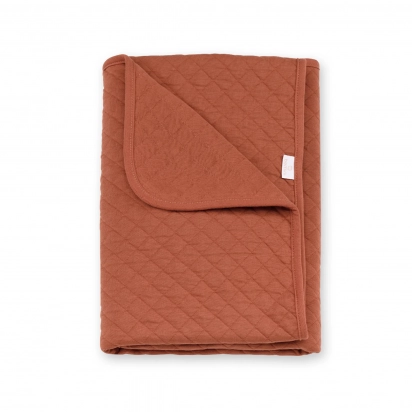 Couverture 75x100cm brick PADY QUILTED JERSEY tog 1.5 Bemini