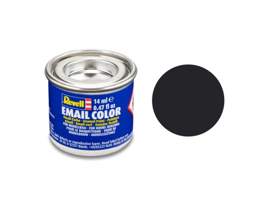 Peinture mat 14 ML Noir goudron Reveill