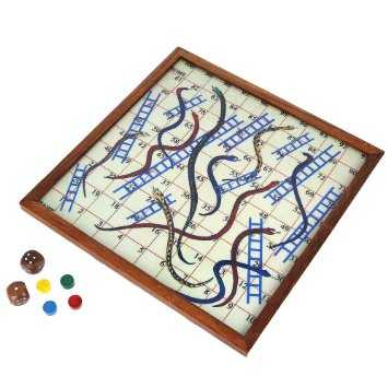 Jeu serpents et échelles 