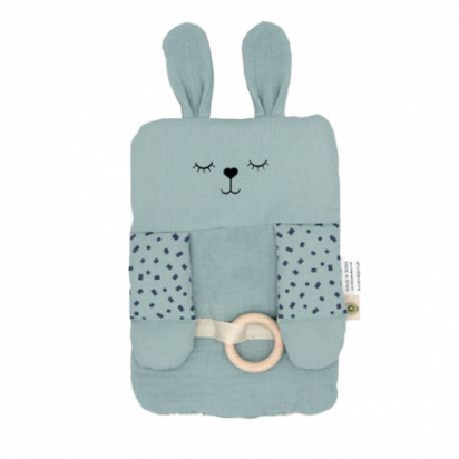 Jeu d'éveil en coton bio GOTS - Lapin aPuntBarcelona