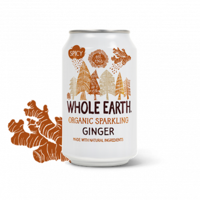 Jus Gingembre pétillant 33cl Whole earth