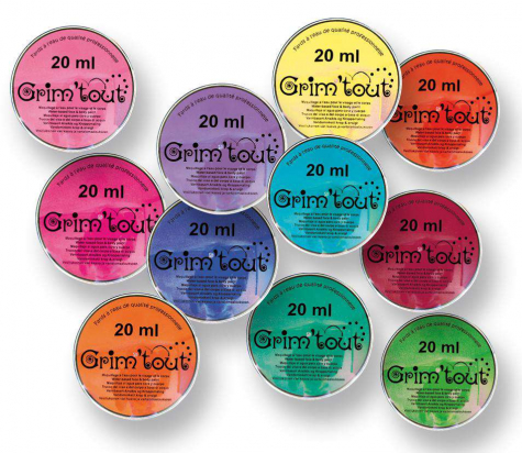 Fards de maquillage à l'eau - Grim'tout