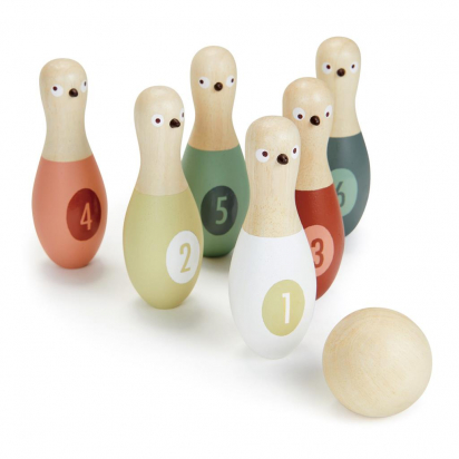 Quilles oiseaux en bois Tender Leaf Toys