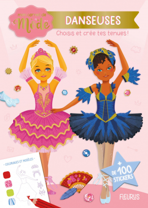 Mon carnet de mode Danseuses Fleurus