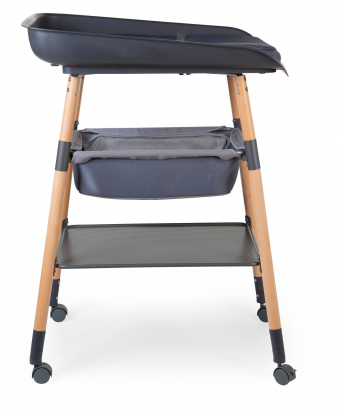 Table à langer Evolux naturel Anthracite Childhome