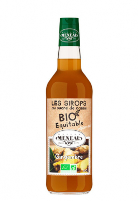 Sirop de gingembre BIO Équitable 50cl Meneau