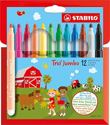 Feutres Stabilo Trio Jumbo
